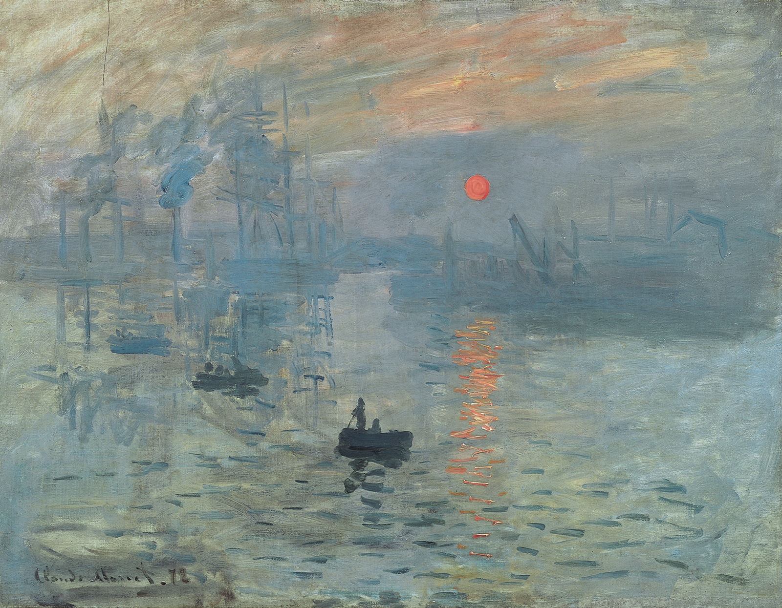 Claude Monet – Impression, Sunrise (1872)