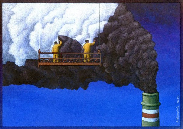 Pawel Kuczynski – Satirical Illustration