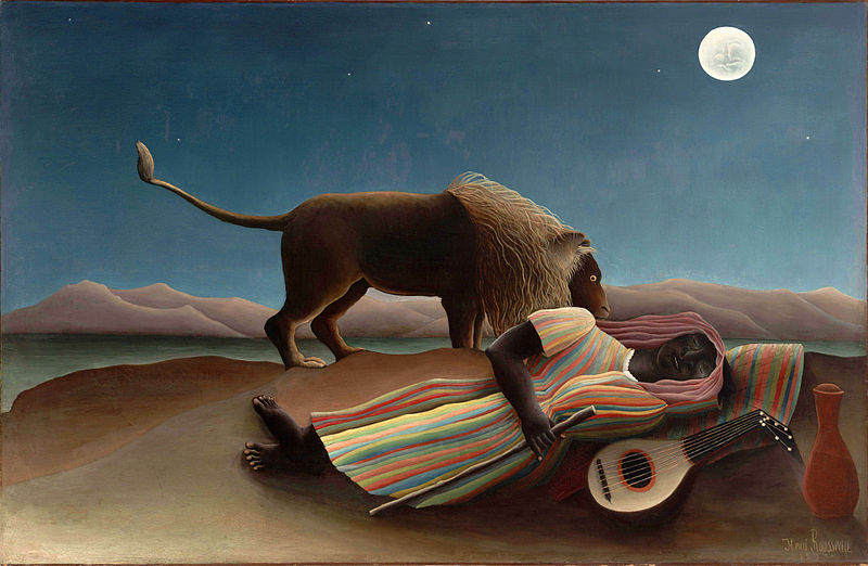 Henri Rousseau – The Sleeping Gypsy (1897)